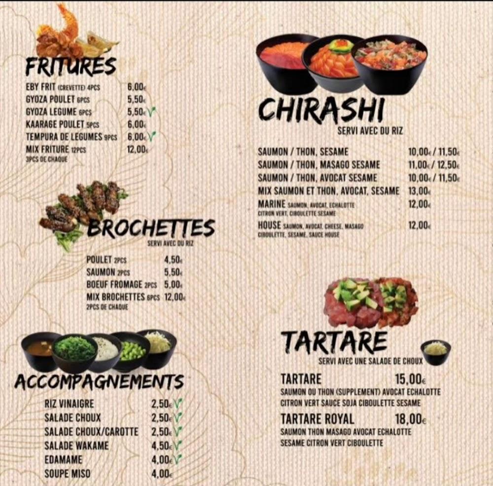 Sushi House - Menu Image 1